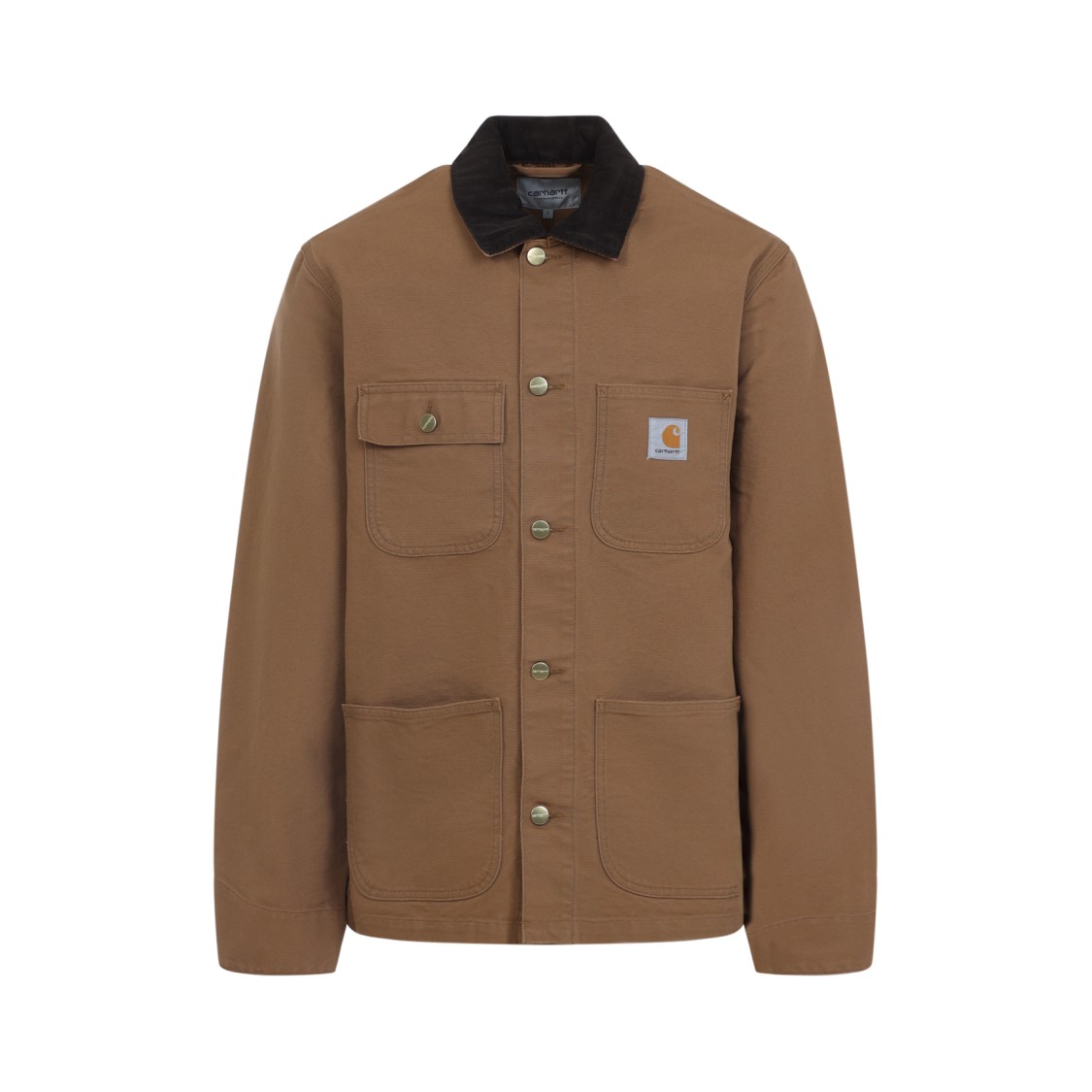 Carhartt Work In Progress Michigan Canvas Coat In Brown