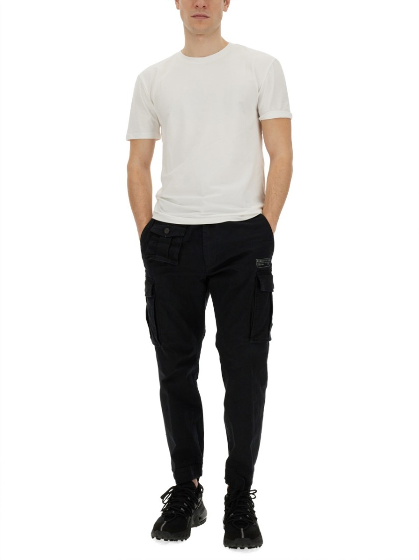 Dsquared2 Dsquared Men Cargo Pants In Black