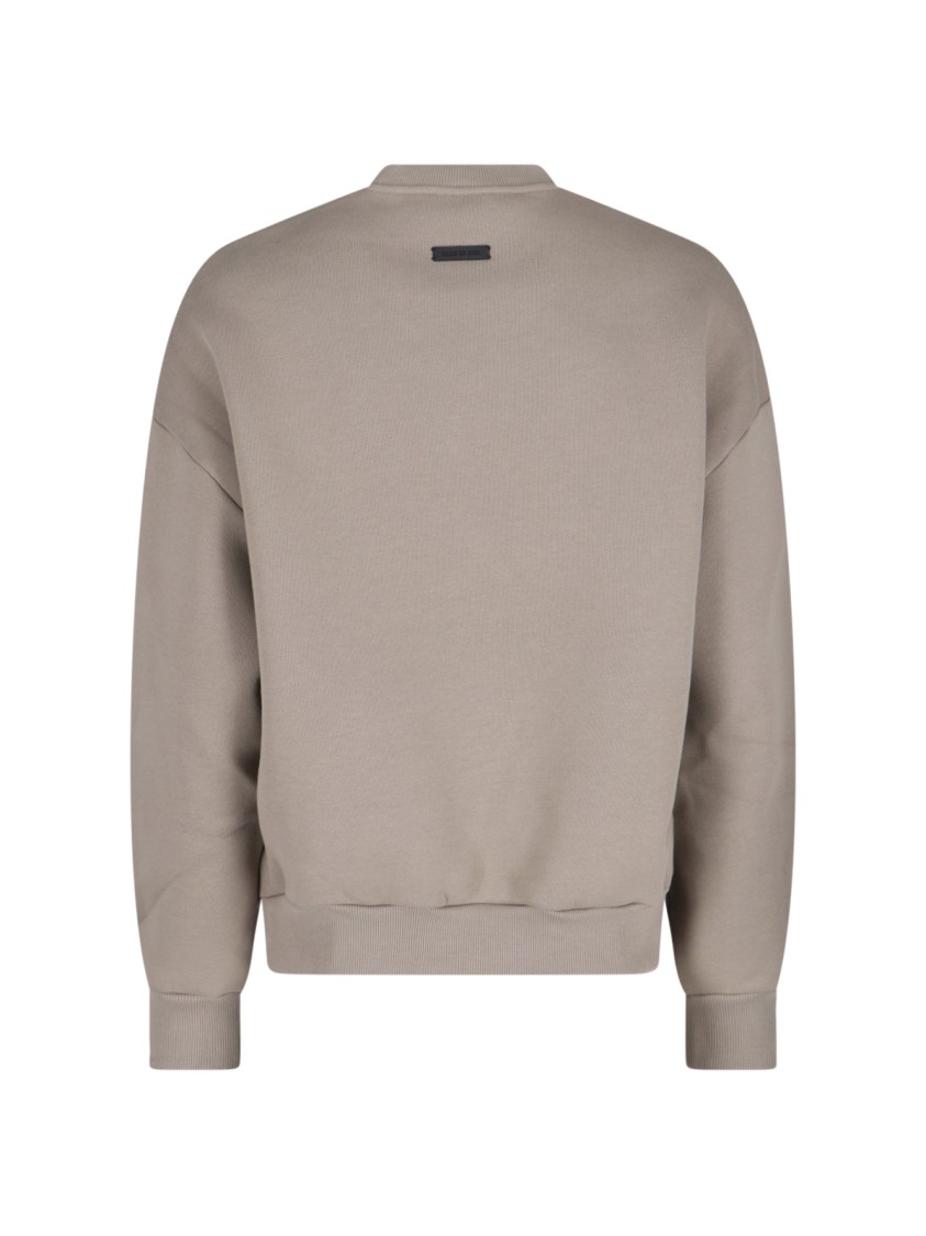 FEAR OF GOD FEAR OF GOD RELAXED FIT SWEATSHIRT WITH EMBOSSED DETAIL
