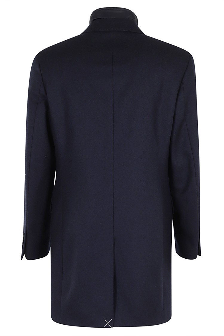 Fay Cappotto Monopetto Easy Db In Blue