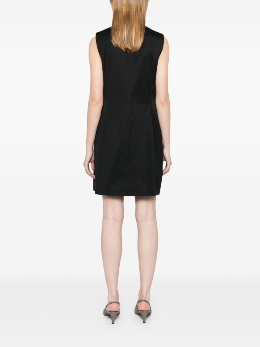 Theory Sleeveless Blazer With Dart Detailing And V-neckline