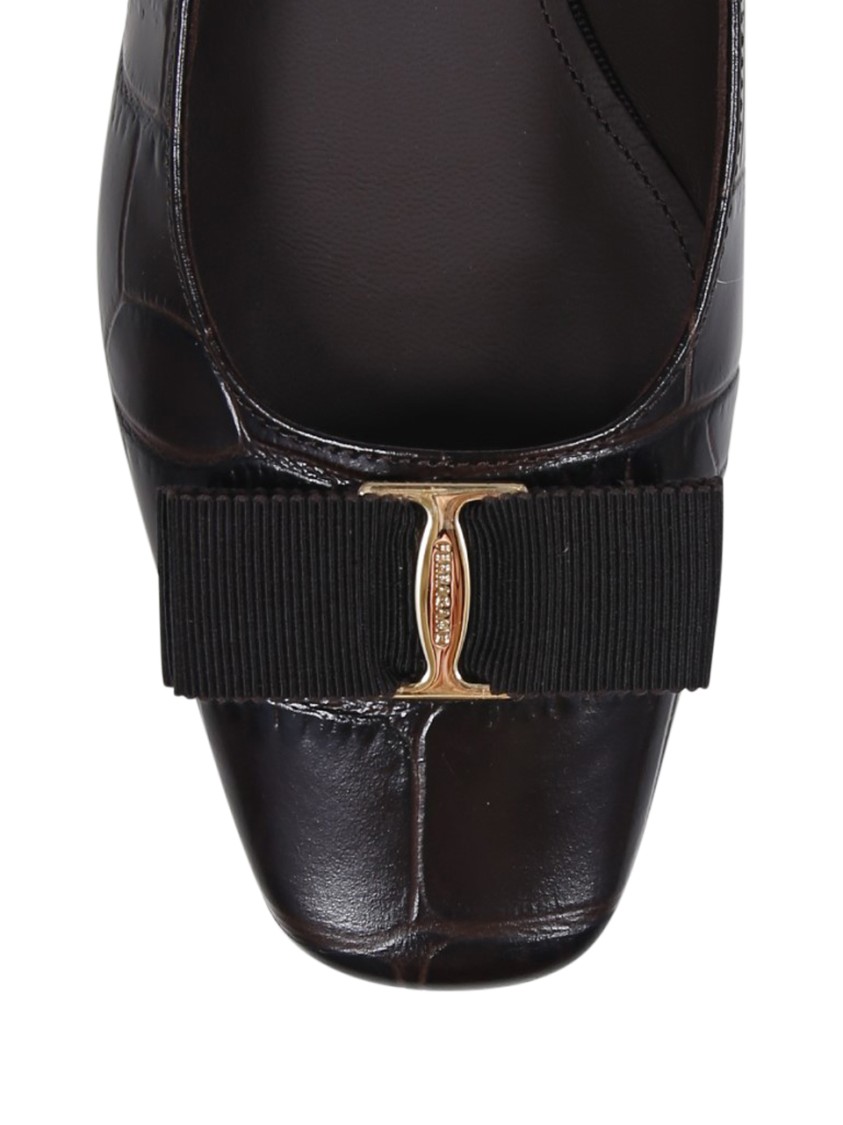 Ferragamo Rivada C Sling Pump In Black