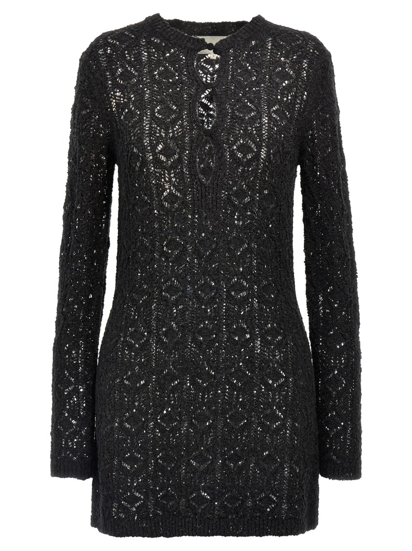 Loulou Studio Evan Dress In Cotton And Silk