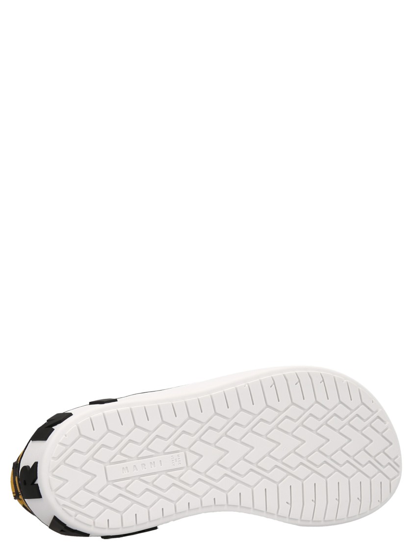Marni Printed Slip On Sneakers