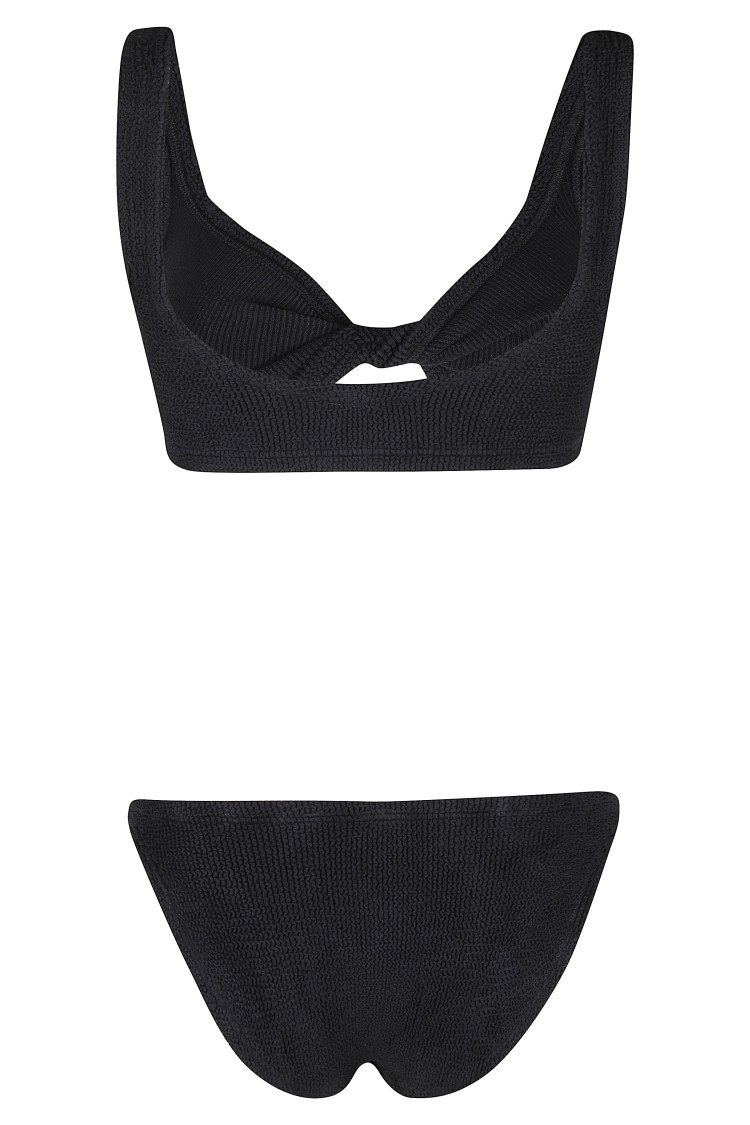 Hunza G Bonnie Crinkle Twist Two-piece Swimsuit