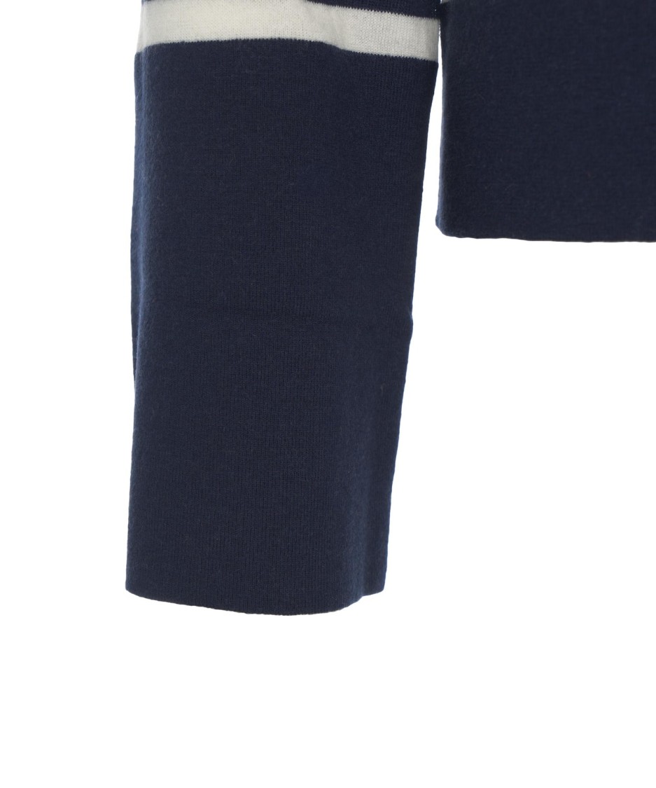 Liu •jo Liu Jo Blue Pullover With Bat Sleeves