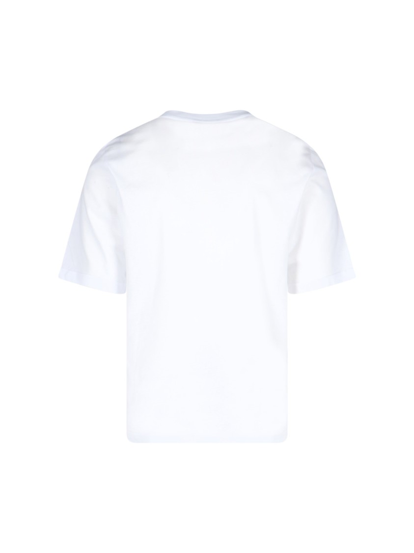 Marni Logo T-shirt In White