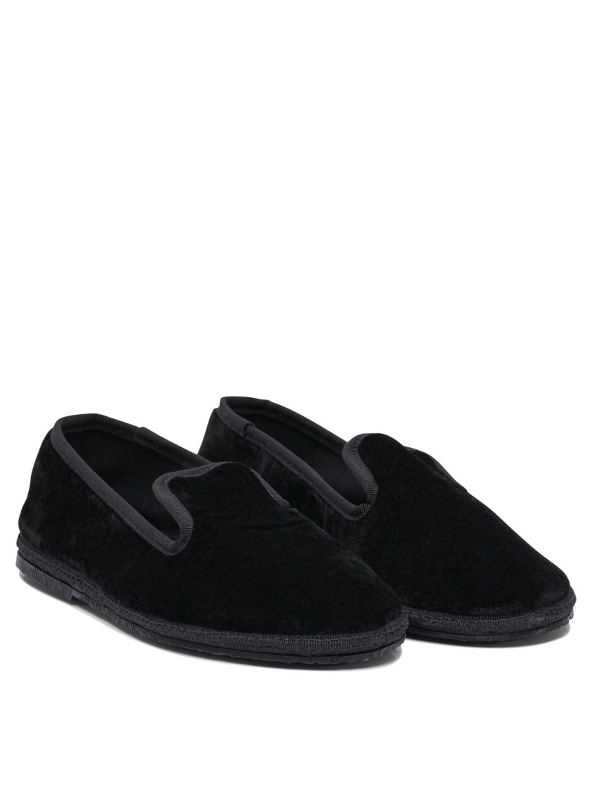 Sentier Di Segantin Roberta Black Loafers With Plush Interior And Durable Sole In Black