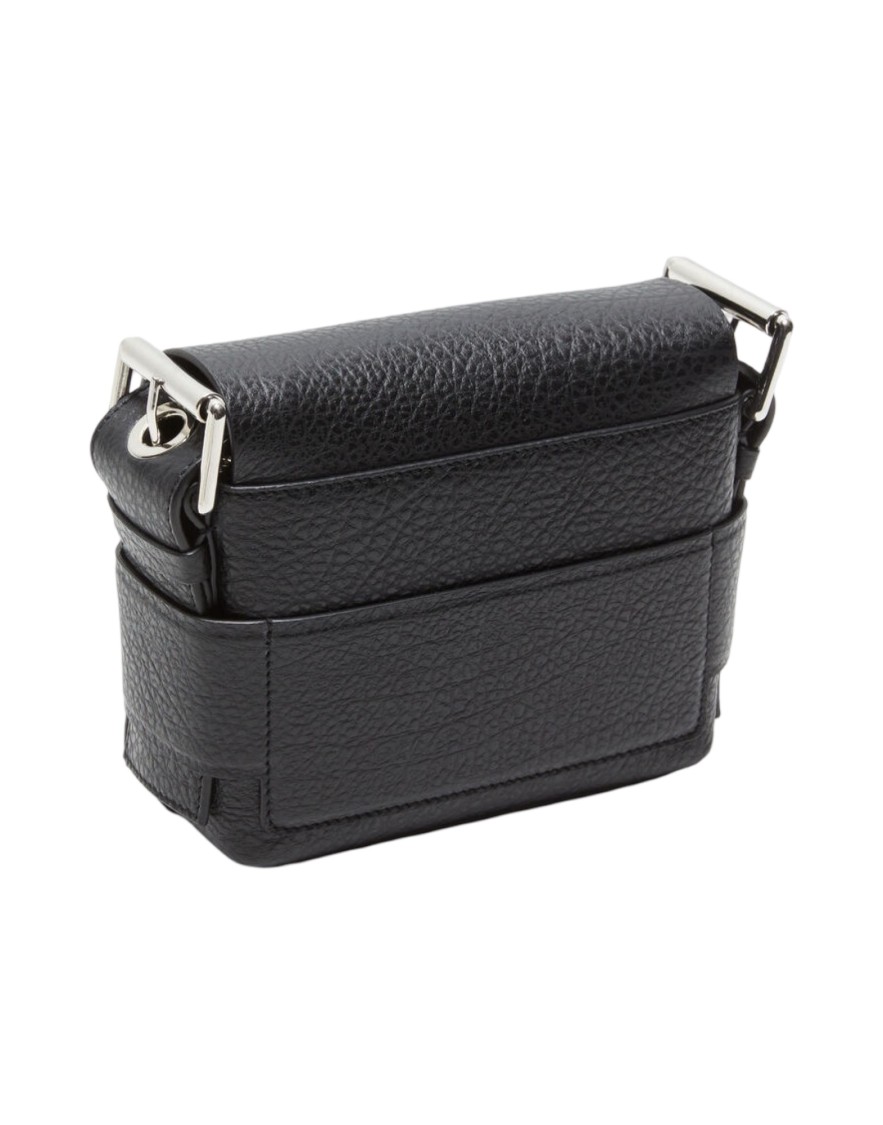 Acne Studios Structured Small Shoulder Bag In Black