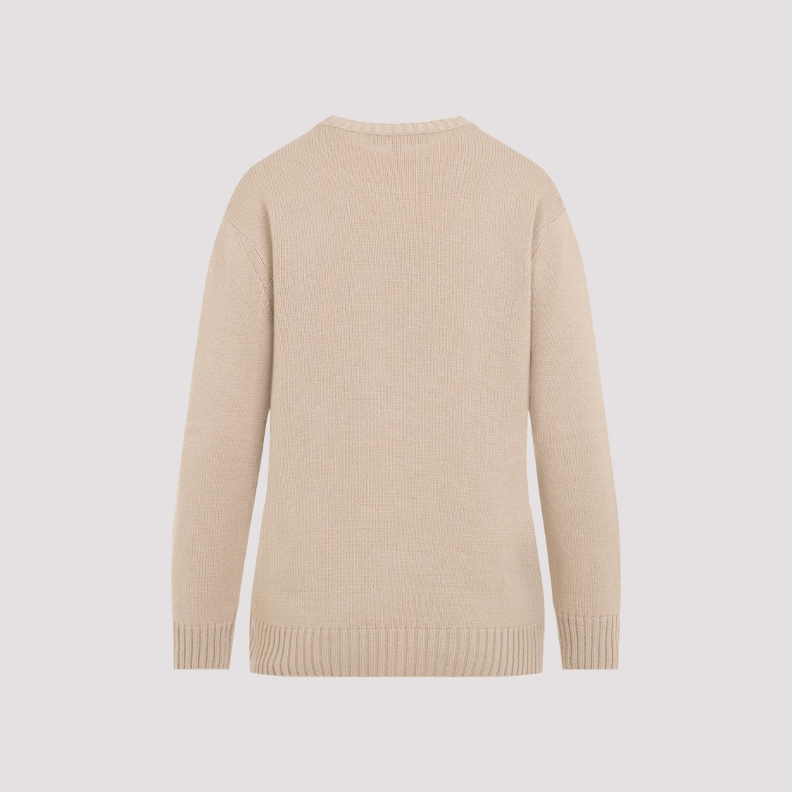 Polo Ralph Lauren Aviator Polo Bear Cashmere Sweater In Neutrals