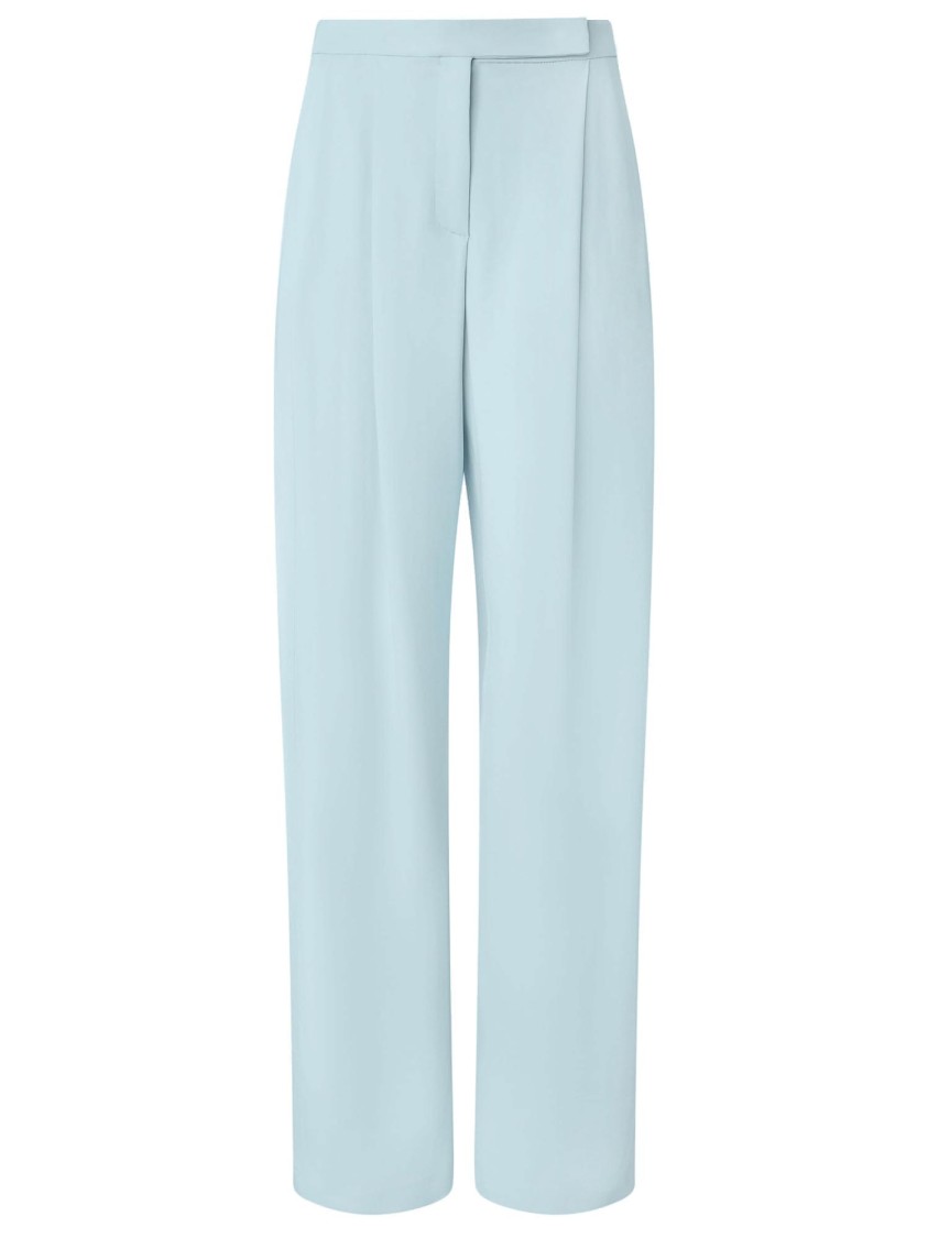 Pinko Elegant Wide-leg Trousers With Darts