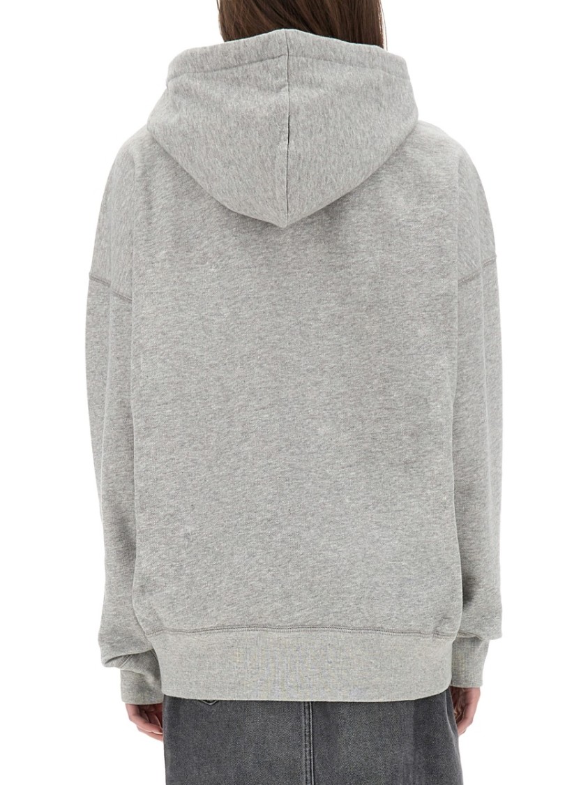 Shop Isabel Marant Étoile "mansel" Sweatshirt In Grey