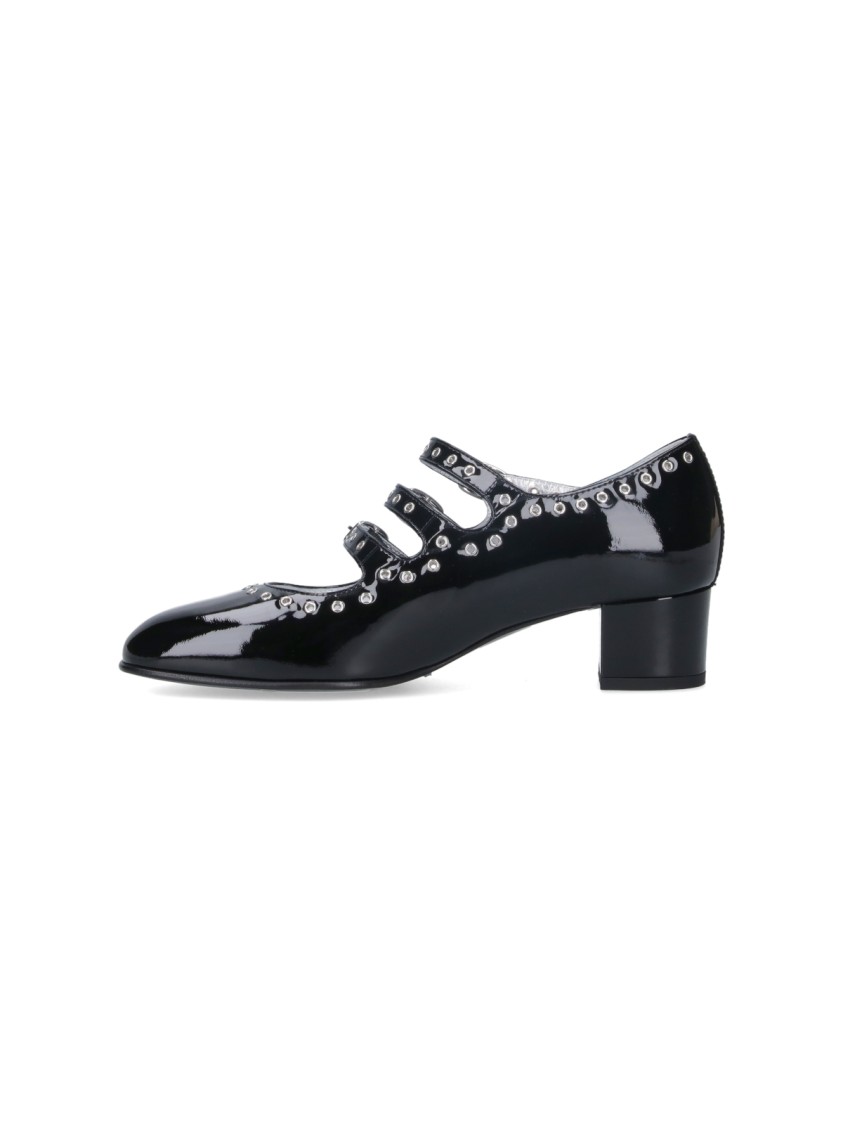 Shop Carel Mary Jane "camden" Pumps In Black Patent Leather