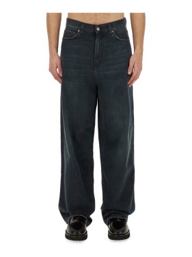 デニム・ジーパン Haikure Wide-Leg Corduroy Jeans With Classic Five-Pocket Haikure Wide-Leg Corduroy With Classic Five-Pocket Design