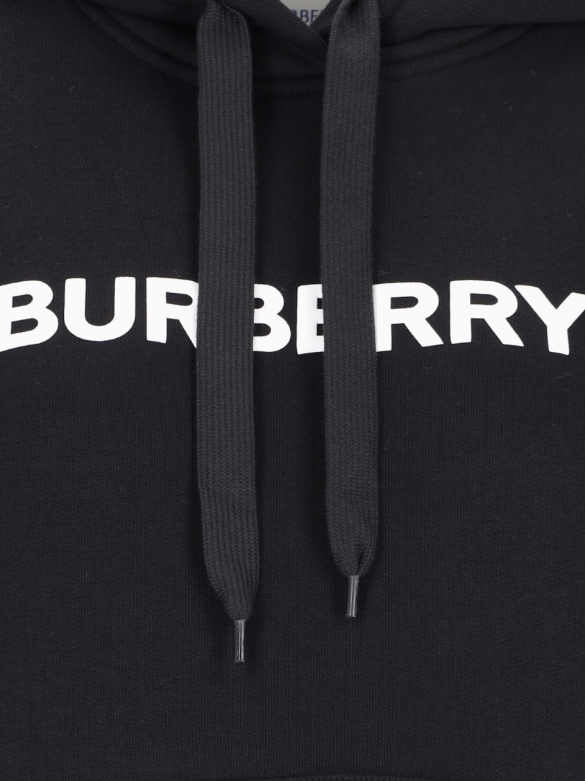 Burberry Poulter Hoodie With Logo Print