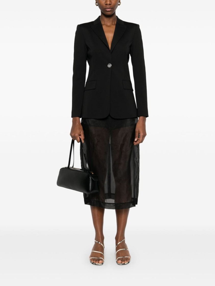 Pinko Flap Pockets Long Sleeves Notched Lapels