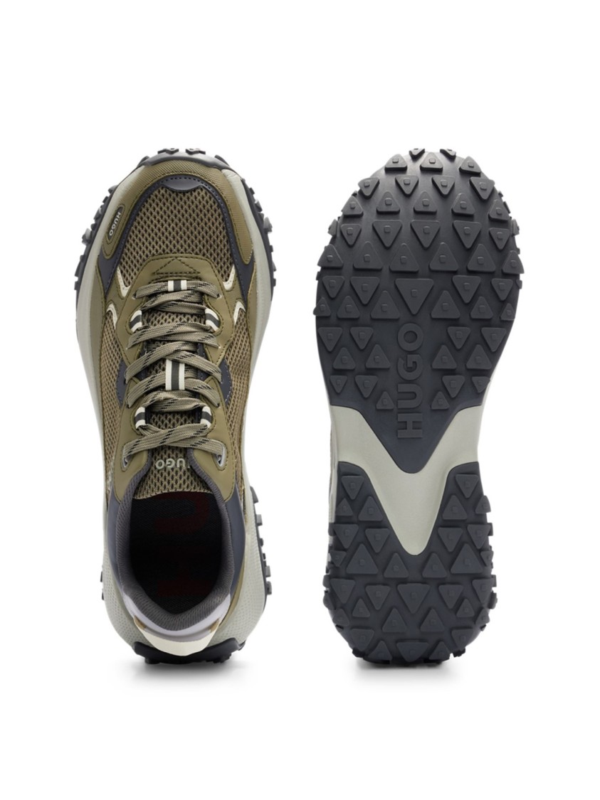 Hugo Boss Go1st Low Top Sneakers In Gray