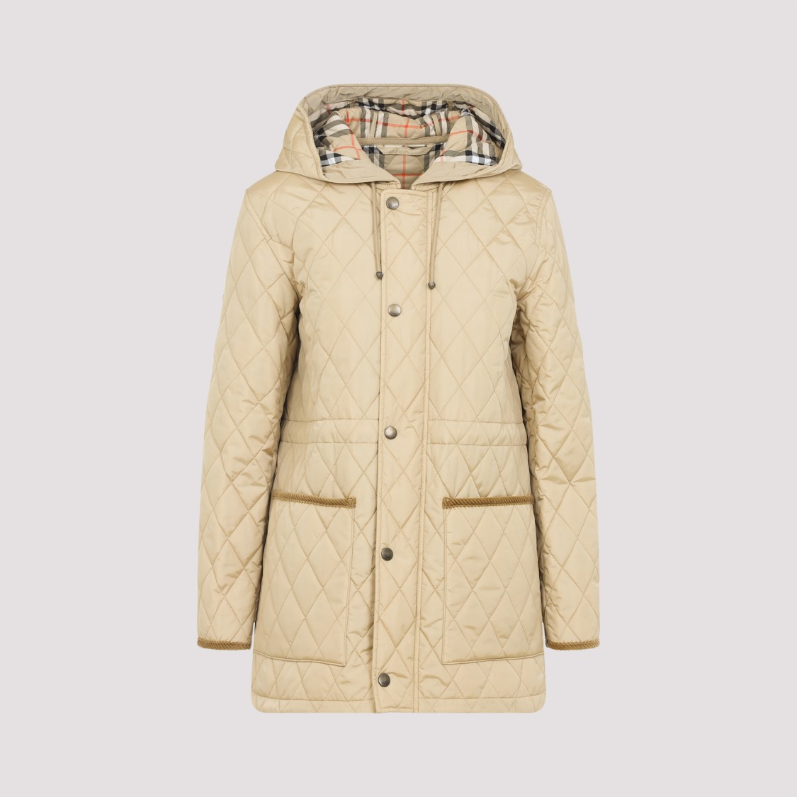 Burberry Jacket Stitching Casual Jackets And Parka In Neutral