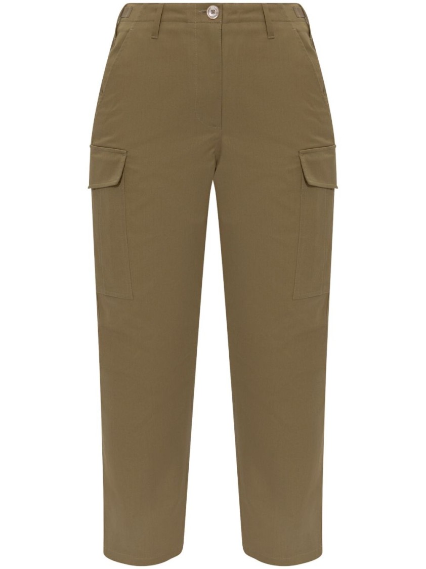 Tom Ford Tailored Green Trousers In Brown