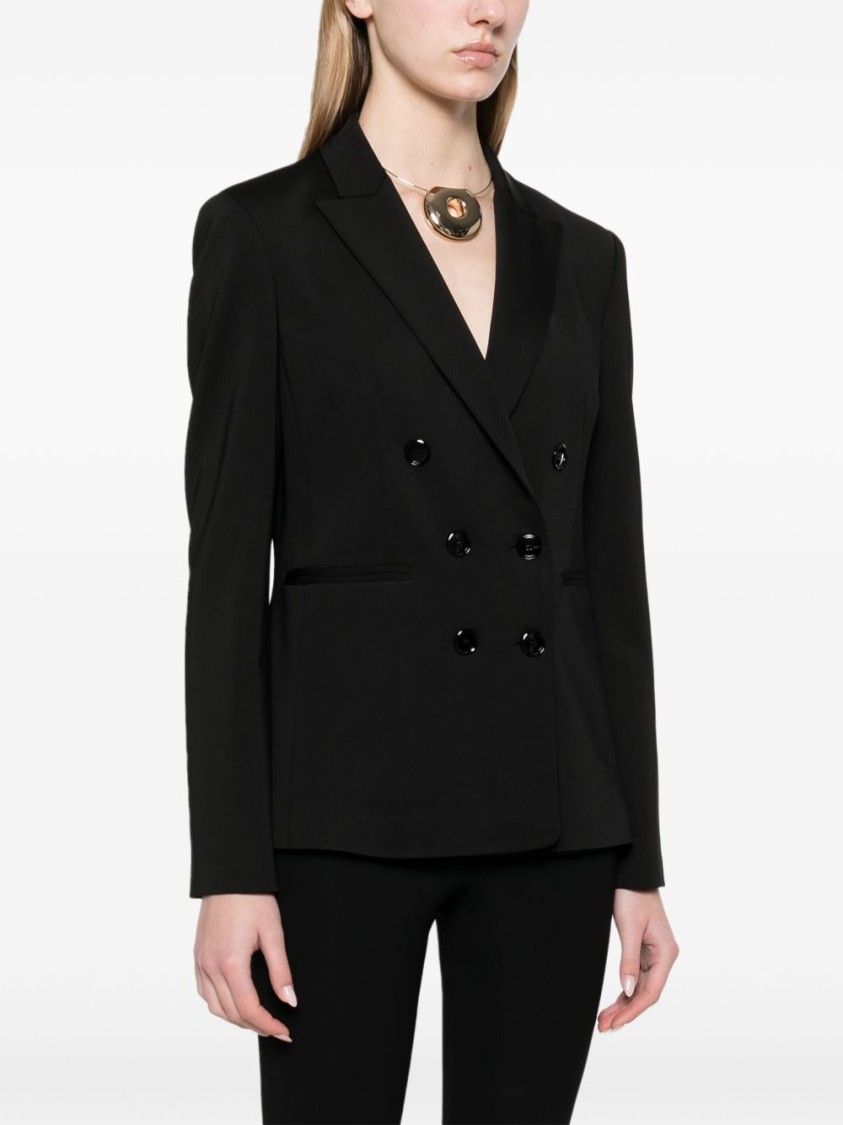 Pinko Tailored Black Double-breasted Jacket