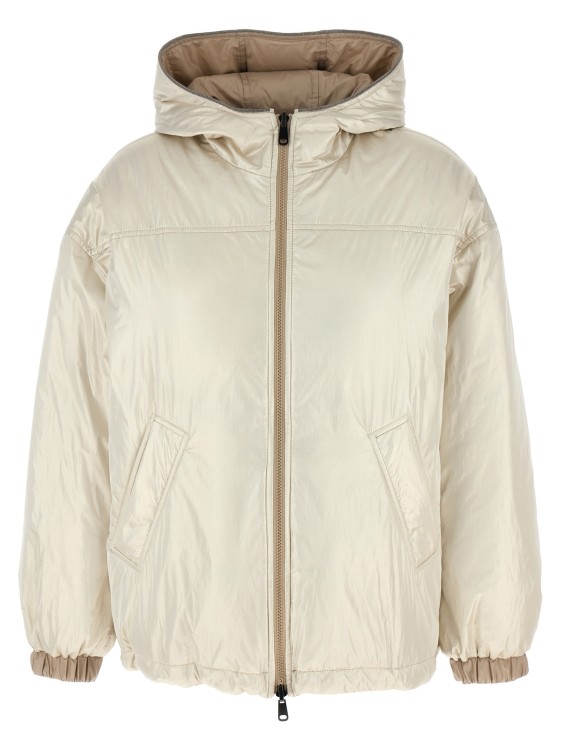 アウターその他 BRUNELLO CUCINELLI Laminated reversible down jacket Brunello Cucinelli Laminated Reversible Down Jacket | THE LIST