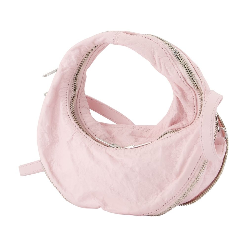 Alexander Wang Twyst Mini Crossbody - Leather - Pink In Neutral
