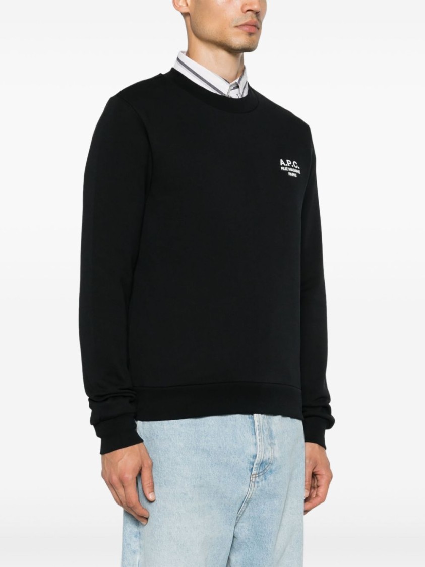 Apc A.p.c. Sweaters In Black