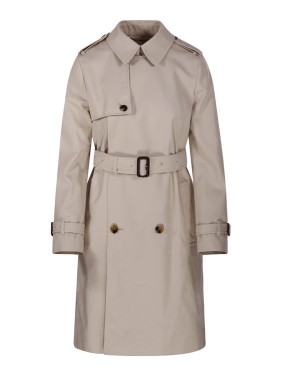 トレンチコート Burberry Brown Tailored Jacket With Double-Breasted Closure Burberry Brown Tailored Jacket With Double-Breasted Closure