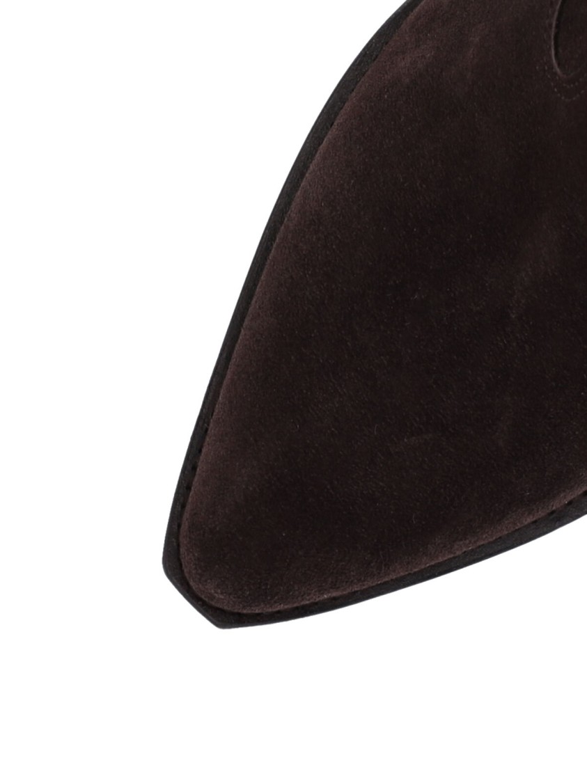 Isabel Marant Suede Boots – Dark Brown In Brown