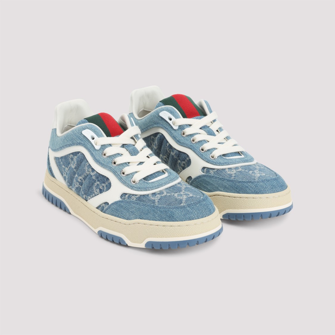 Gucci Re Web Sneakers In Blue