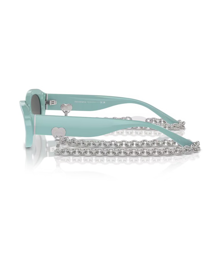 Tiffany & Co . Tiffany Blue Sunglasses With Dark Grey Lenses In Blue