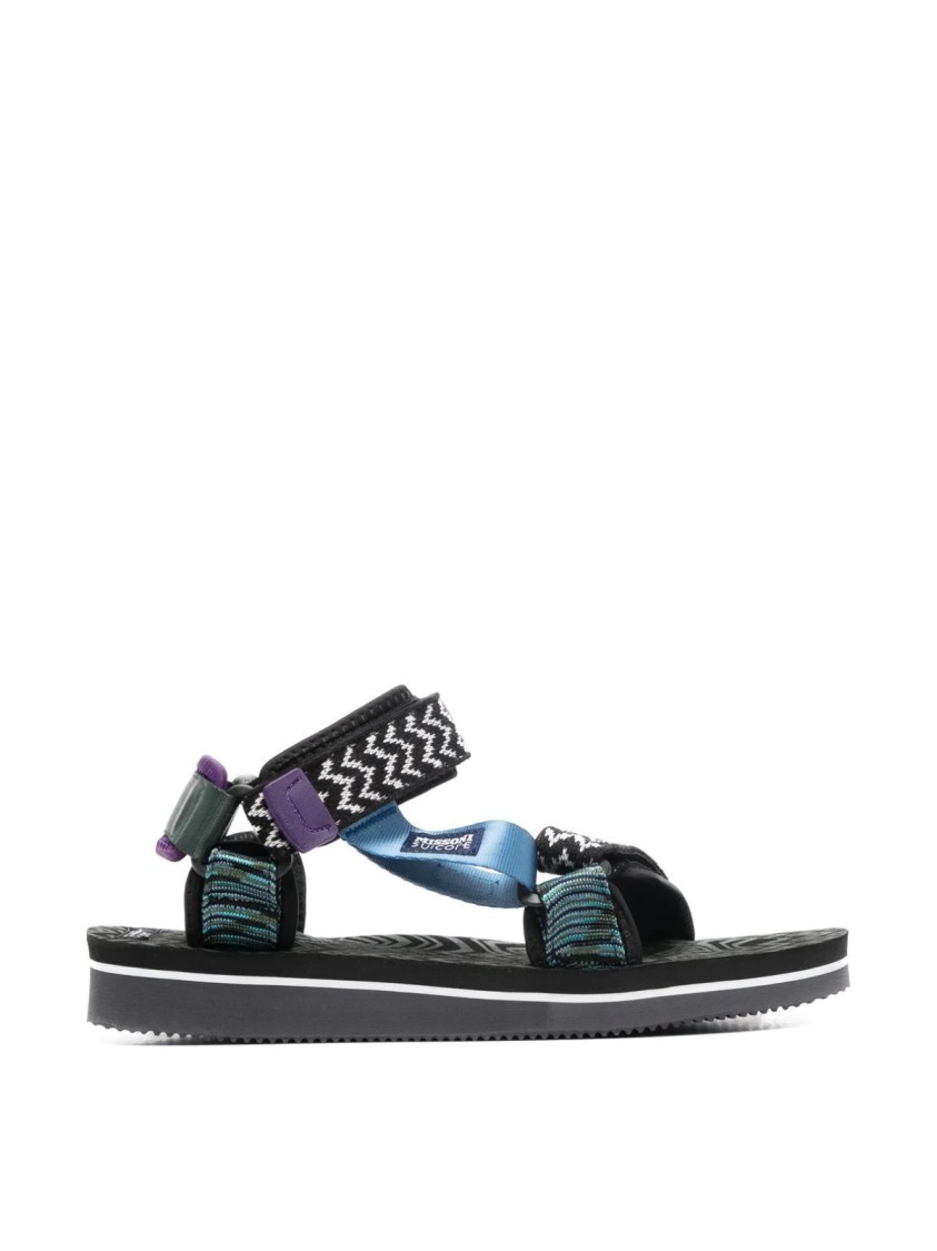Suicoke Depa Sandals In Gray