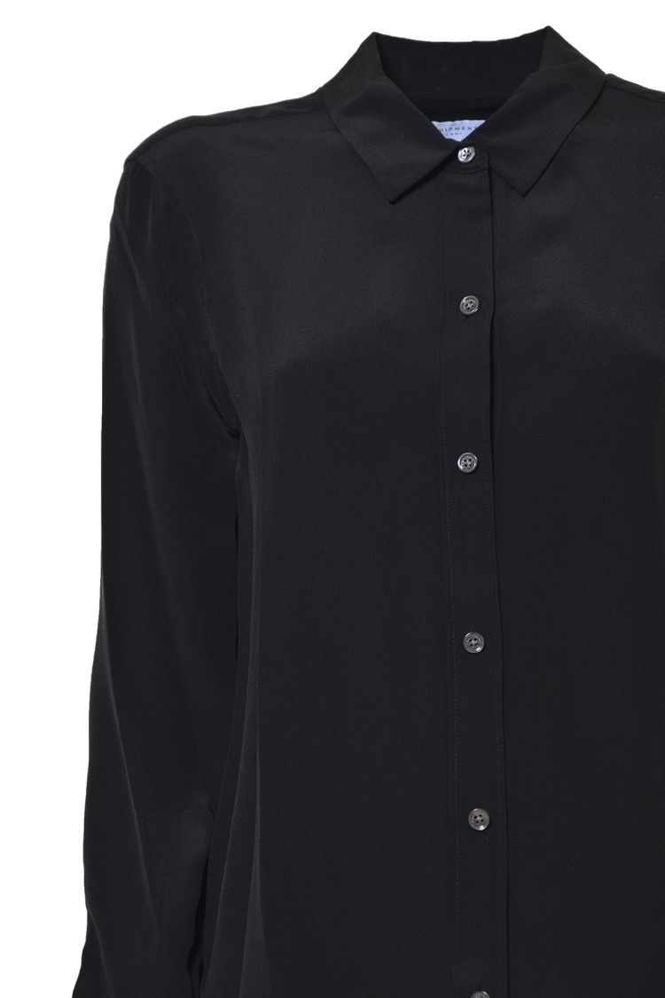 EQUIPMENT EQUIPMENT LEEMA SILK BLOUSE - BLACK