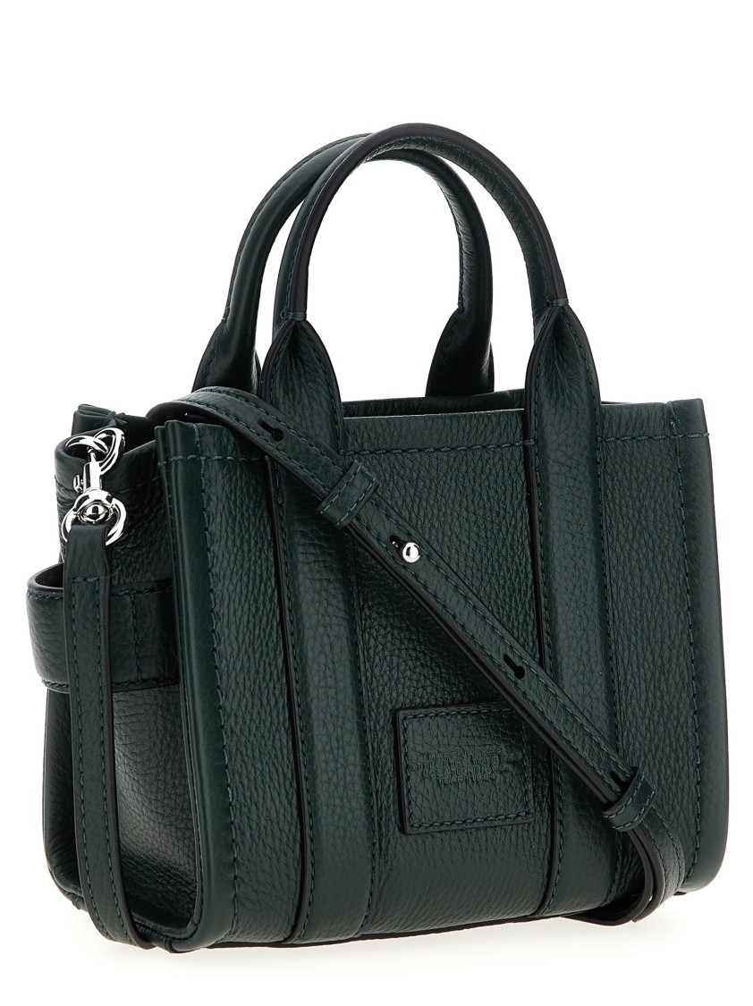 Marc Jacobs 'the Leather Crossbody Tote' Crossbody Bag In Green
