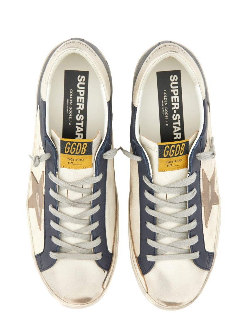 Shop Golden Goose "superstar" Sneakers In White
