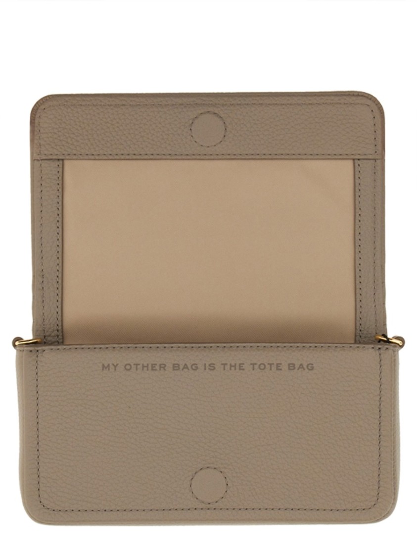 Marc Jacobs Rectangular Mini Shoulder Bag In Brown