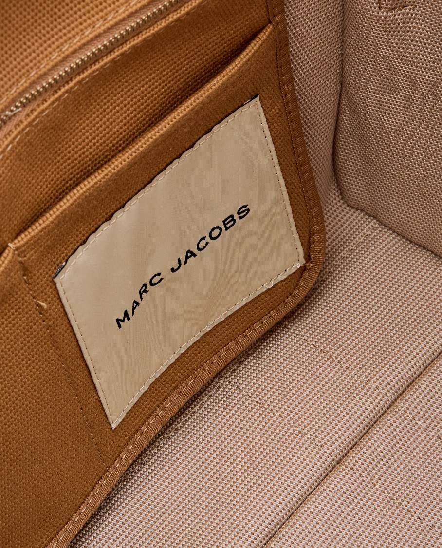 Marc Jacobs The Jacquard Medium Tote Bag In Brown