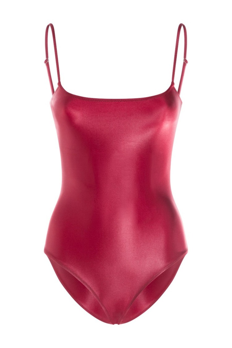 Fiorucci Burgundy Strappy Bodysuit