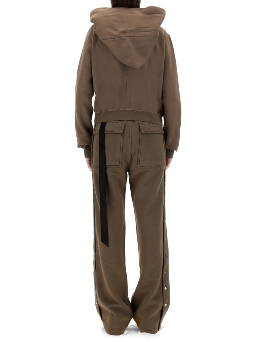 Rick Owens Drkshdw Drkshdw By Rick Owens Mountain" Sweatshirt In Brown