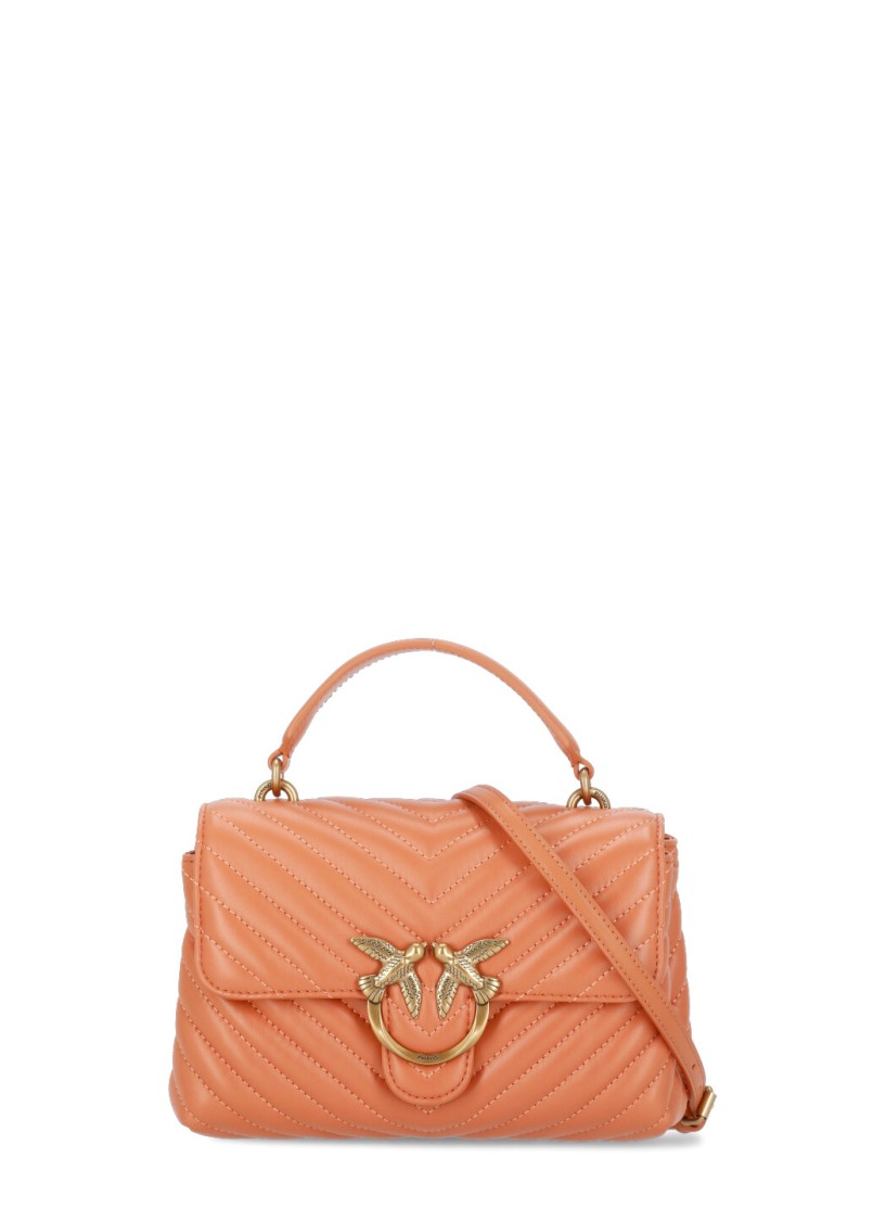 Pinko Orange Lady Love Puff Mini Bag