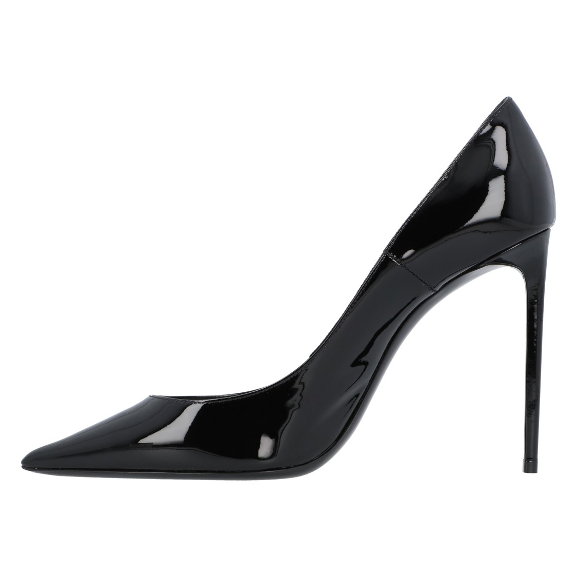 Saint Laurent Zoe Pumps In Patent Leather In Black
