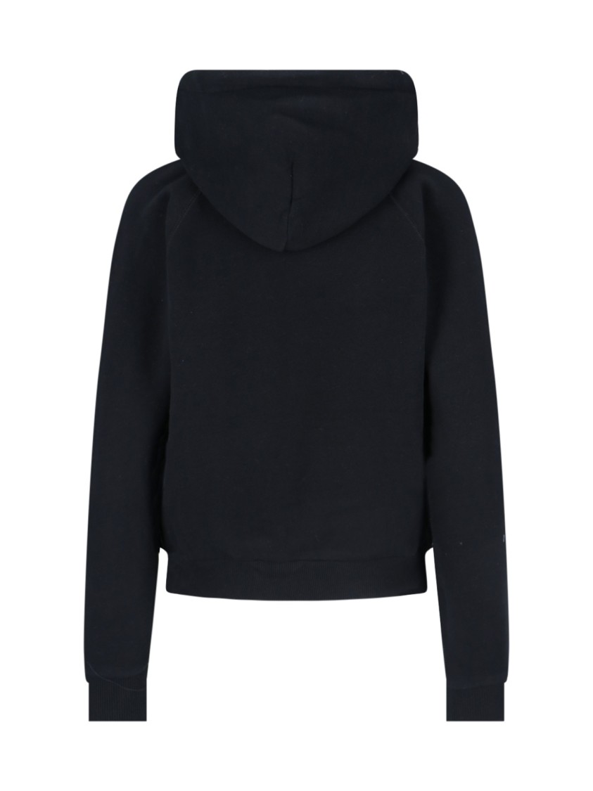 Polo Ralph Lauren Hooded Knitwear Drawstring Detail In Animal Print