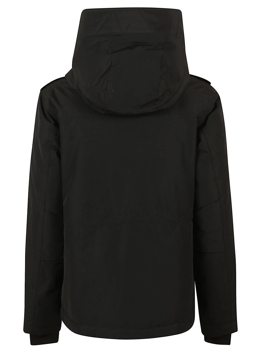 Woolrich Tailored Military Jacket In Black