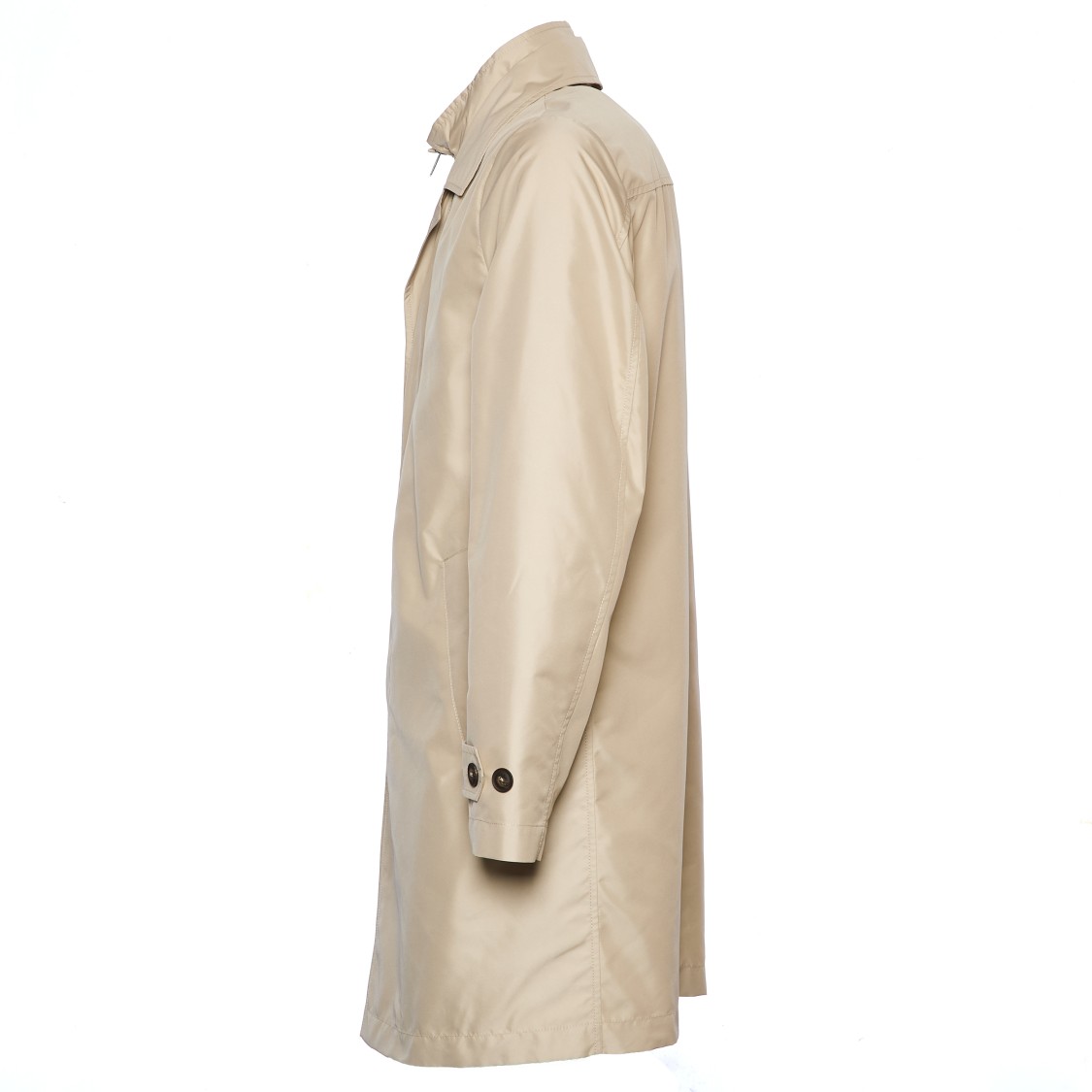Fay Morning Db Front Coat With Zip Closure