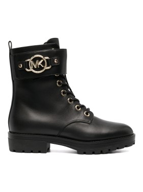 ブーツその他 Michael Kors Hanley Bootie Hanley Leather and Signature Logo Trim Boot | Michael Kors [US]
