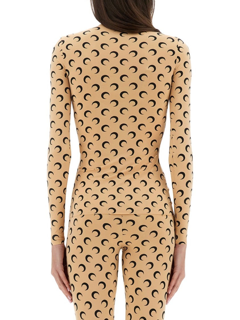 Marine Serre Moon Turtleneck Tshirt