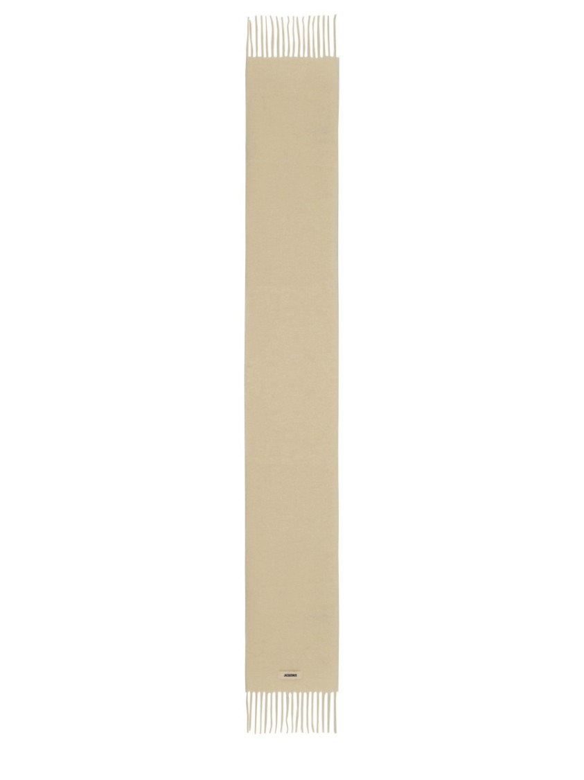 Jacquemus "wagon" The Scarf In Neutral