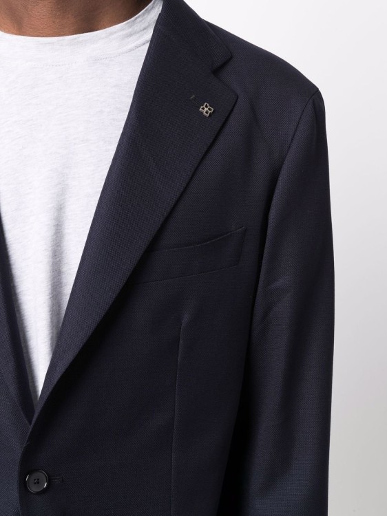愛用 Tagliatore LIST THE | Blue in Blazer Jacket Wool Blue Navy スーツ