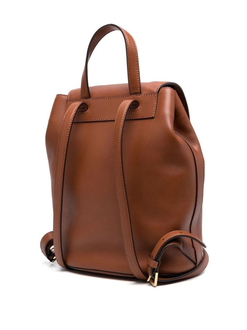 Ralph Lauren Lauren Mary Medium Satchel Bag In Brown