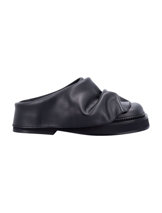 サンダル・ミュール THE ATTICO MINI ROBIN SABOT Mini Robin'' black sabot for Women | THE ATTICO®